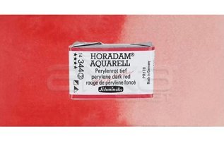 Schmincke Horadam Aquarell 355 Transparent Red Deep Seri 1 Tekli Kuru Boya Kalemi