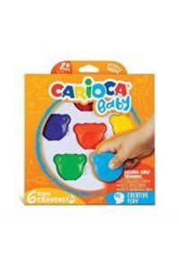 Carioca 42817 6'lı Jumbo Kuru Boya Seti