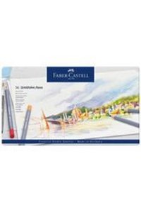 Faber-Castell 112436 36'lı Üçgen Kuru Boya Seti