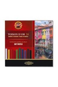 Kohinoor Set Of ArtistsColoured 3824 24'lü Kuru Boya Seti