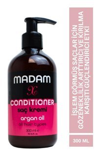 Madam X Argan Yağlı Canlandırıcı Tüm Saçlar İçin Saç Kremi 300 ml