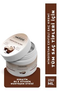 Muggio Hindistan Cevizi Yağı Onarıcı Tüm Saçlar İçin Saç Kremi 250 ml