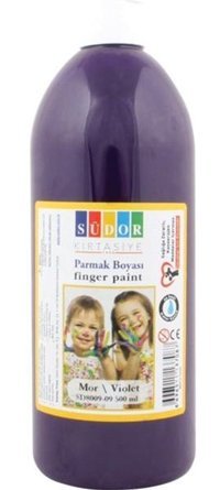 Südor Yıkanabilir 500 ml Mor Parmak Boyası
