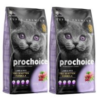 Pro Choice Super Premium Kuzu Etli Yavru Kedi Maması 2x2 kg