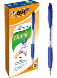 Bic Plastik 1 mm Mavi 12'li Tükenmez Kalem
