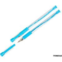 Faber-Castell Plastik 0.7 mm Turkuaz Tükenmez Kalem