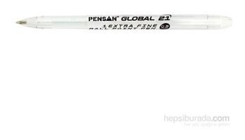 Pensan Global Plastik 0.5 mm Siyah Tükenmez Kalem