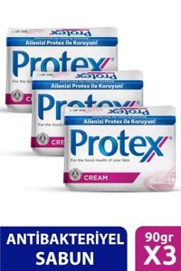 Protex Cream Antibakteriyel Provitamin B5 Sabun 3x90 gr