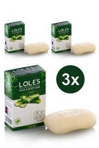 Lole's Aloe Vera Sabun 3x100 gr