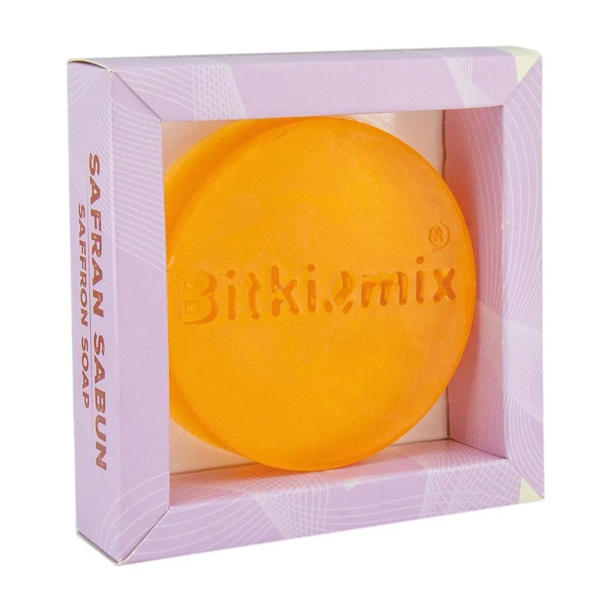 Bitkimix Şeffaf Organik Gliserin-Safran Sabun 100 gr