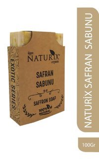 Naturix Leke Önleyici Onarıcı Nemlendirici Organik Safran Sabun 100 gr