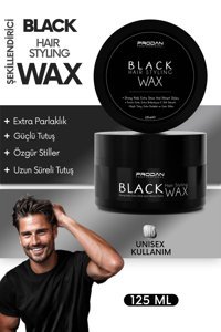 Prodan Black Parlak Krem Sert Killi Vegan 125 ml Wax