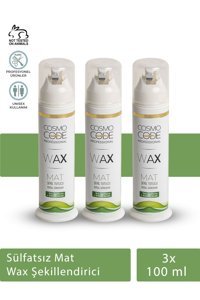 Cosmo Code Mat Krem Orta 3x100 ml Wax