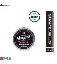 Morgan’s Texture Clay Firm Matt Finish Mat Krem Sert Killi Organik 15 ml Pomad