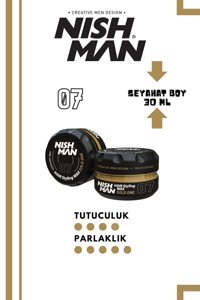 Nishman No:07 Parlak Krem Sert 30 ml Wax