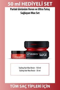 Vasso Resist Parlak Krem Sert 150+50 ml Wax