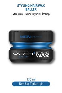 Vasso Baller Parlak Krem Sert 150 ml Wax
