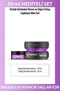 Vasso Hook Up Parlak Krem Sert 150+50 ml Wax