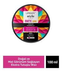 Urban Care Guide 2 Doğal-Mat Krem Orta Vegan Argan Yağlı 100 ml Wax