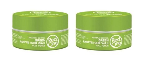 Red One Green Matte Mat Krem Sert Vegan 2x150 ml Wax