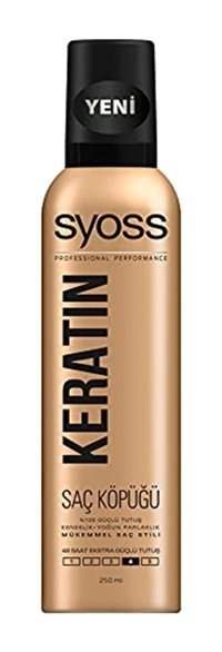 Syoss Styling Parlak Köpük Hafif Organik 250 ml Wax