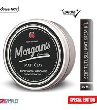 Morgan’s Matt Clay Mat Krem Sert Killi Organik 75 ml Pomad