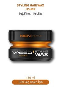 Vasso Usher Parlak Krem Sert 150 ml Wax