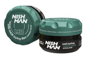 Nishman M8 Doğal-Parlak Krem Orta Vegan 100 ml Wax