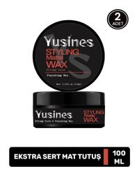 Yusines Styling Matte Mat Krem Sert 2x100 ml Wax