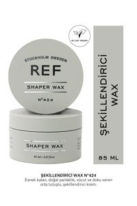 Ref Stockholm No:424 Parlak Krem Orta Vegan 85 ml Wax