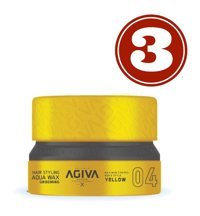 Agiva No:04 Parlak Krem Sert 3x155 ml Wax