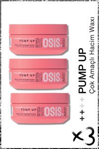 Schwarzkopf Osis+ Pump Up Krem Orta Vegan 3x85 ml Wax