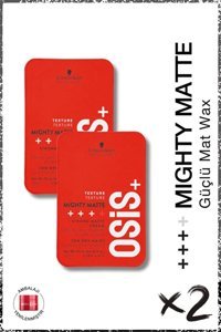 Schwarzkopf Osis+ 4 Mat Macun Orta Vegan 2x100 ml Wax