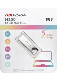 Hikvision HS-M200 USB 2.0 Type A 8 GB Flash Bellek Gri