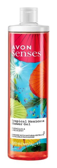 Avon Tropical Çarkıfelekli-Limonlu Duş Jeli 500 ml