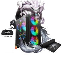 Biggamex ZP05 Harici GeForce GT 730 Intel Core i5 3470 16 GB Ram DDR3 128 GB SSD Tower FreeDos Masaüstü Bilgisayar