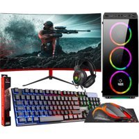 Aizen Z20 Harici Radeon RX 550 Intel Core i5 3470 16 GB Ram 240 GB SSD Tower FreeDos 24 inç Monitörlü Masaüstü Bilgisayar
