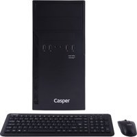Casper Nirvana N2H.1210-8U00X-00A Dahili Intel UHD Graphics Intel Core i3 12100 8 GB Ram 250 GB SSD Tower FreeDos Masaüstü Bilgisayar