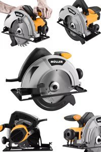 Müller 4000 Ex-torq 2000 W 6500 devir/dk 185 mm Açılı Kesim Kablolu Elektrikli Daire Testere