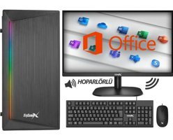 Biggamex KL01 Dahili Intel HD Graphics 2500 Intel Core i5 3470 8 GB Ram 256 GB SSD Tower FreeDos 19 inç Monitörlü Masaüstü Bilgisayar