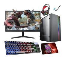 Biggamex BLOOD SK35 Harici Radeon RX 550 AMD Ryzen 5 5500 16 GB Ram 1 TB SSD Tower FreeDos 19 inç Monitörlü Masaüstü Bilgisayar