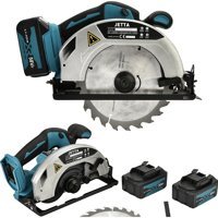 Jack Power Power Tools Profesional 36 V 4200 devir/dk 185 mm Açılı Kesim Kablosuz Akülü Şarjlı Daire Testere