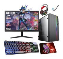 Biggamex BLOOD SK33 Harici Radeon RX 550 AMD Ryzen 5 5500 16 GB Ram 512 GB SSD Tower FreeDos 19 inç Monitörlü Masaüstü Bilgisayar