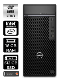Dell OptiPlex 7010MT N010O7010MTU Dahili Intel UHD Graphics Intel Core i5 13500 16 GB Ram 512 GB SSD Tower FreeDos Masaüstü Bilgisayar + PER4 BELLEK