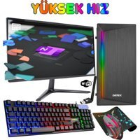Biggamex MA26 Dahili Intel HD Graphics Intel Core i5 650 8 GB Ram 256 GB SSD Tower FreeDos 19 inç Monitörlü Masaüstü Bilgisayar
