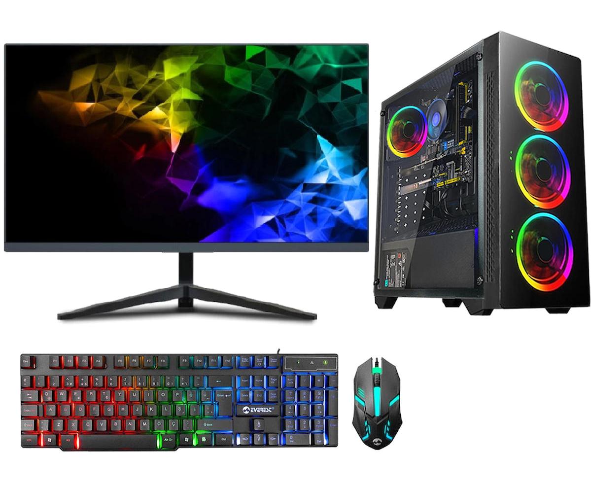Avantron AV5849 Harici GeForce GTX 1050 Ti Intel Core i5 3470 16 GB Ram DDR3 512 GB SSD Tower Windows 10 Pro Masaüstü Bilgisayar