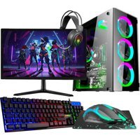Biggamex MA31 Harici Radeon RX 550 Intel Core i5 3470 8 GB Ram 512 GB SSD Tower FreeDos 19 inç Monitörlü Masaüstü Bilgisayar