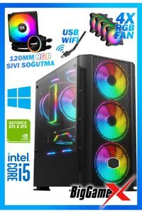 Biggamex HERO Harici GeForce GTX 1650 Intel Core i5 10400F 32 GB Ram 512 GB SSD Tower FreeDos Masaüstü Bilgisayar
