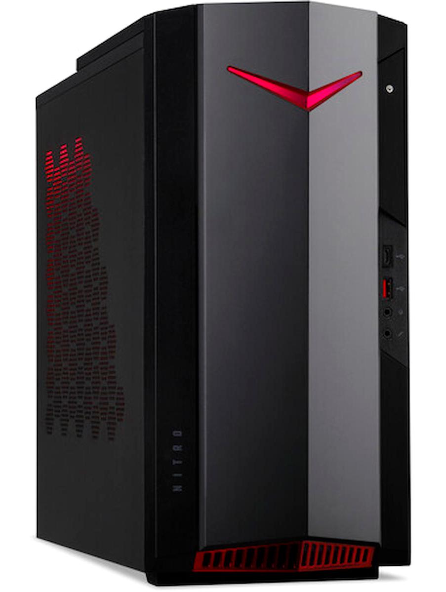 Acer NİTRO N50-640 Harici GeForce RTX 3060 Intel Core i5 12400F 16 GB Ram DDR4 512 GB SSD Tower FreeDos Masaüstü Bilgisayar