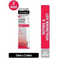 Neutrogena Cellular Boost Tüm Ciltler için Göz Çevresi Krem Tüp 2x15 ml